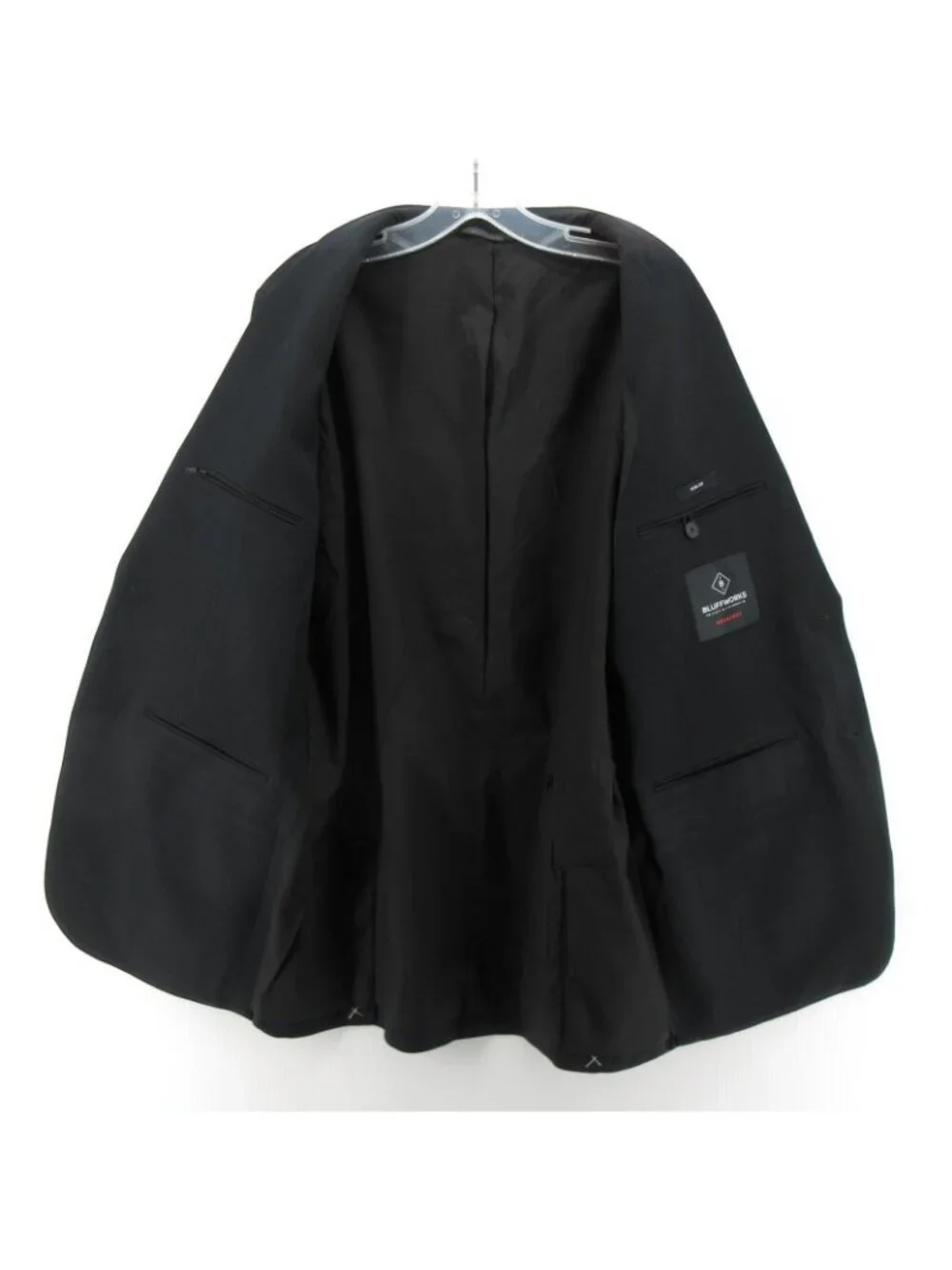 Bluffworks Sport Coat 40 Short Gramercy Blazer Performance Slim Travel